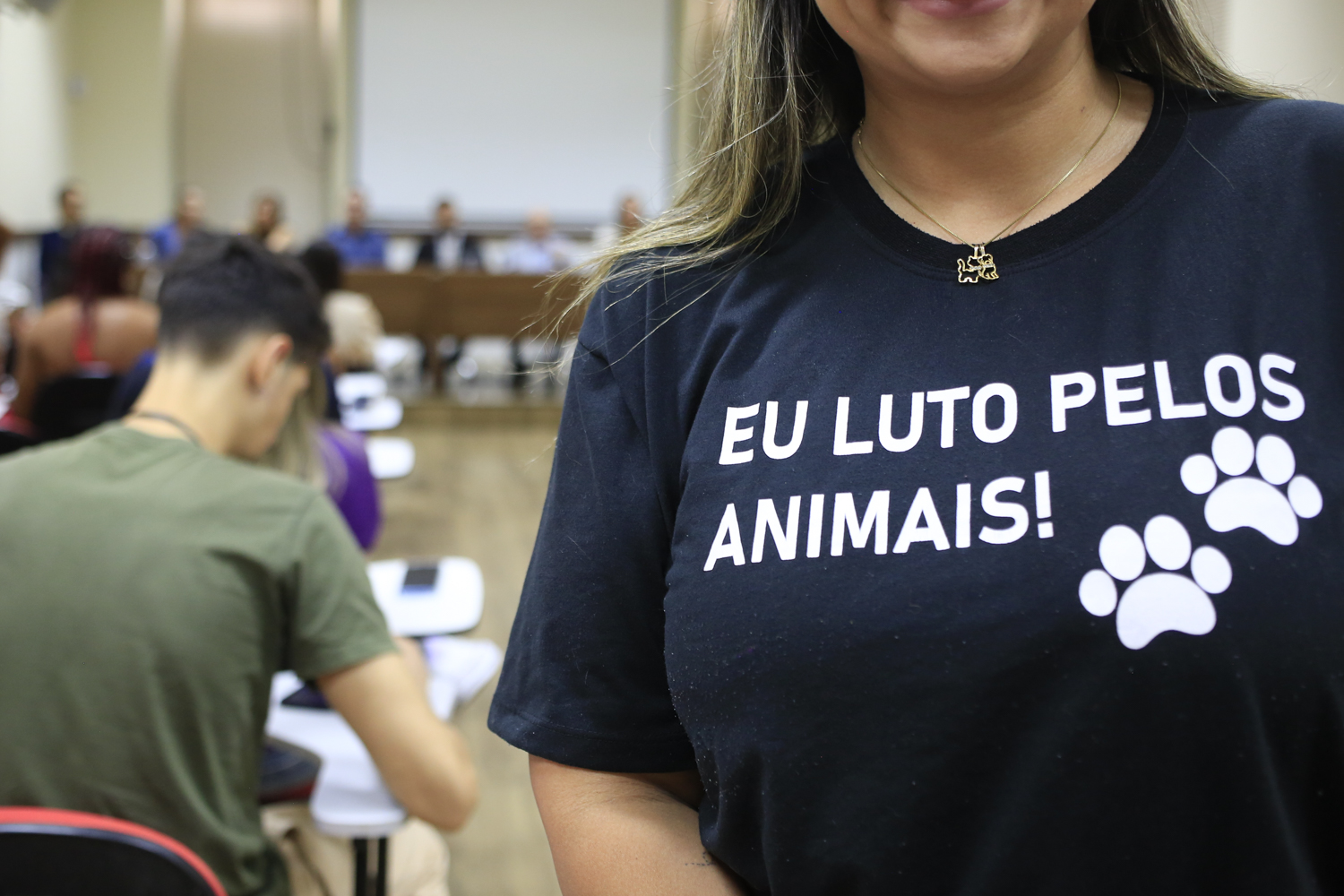 Audiência Pública contou com a participação ativa de ativistas da causa animal. (foto: Adilson Andrade/Ascom UFS)