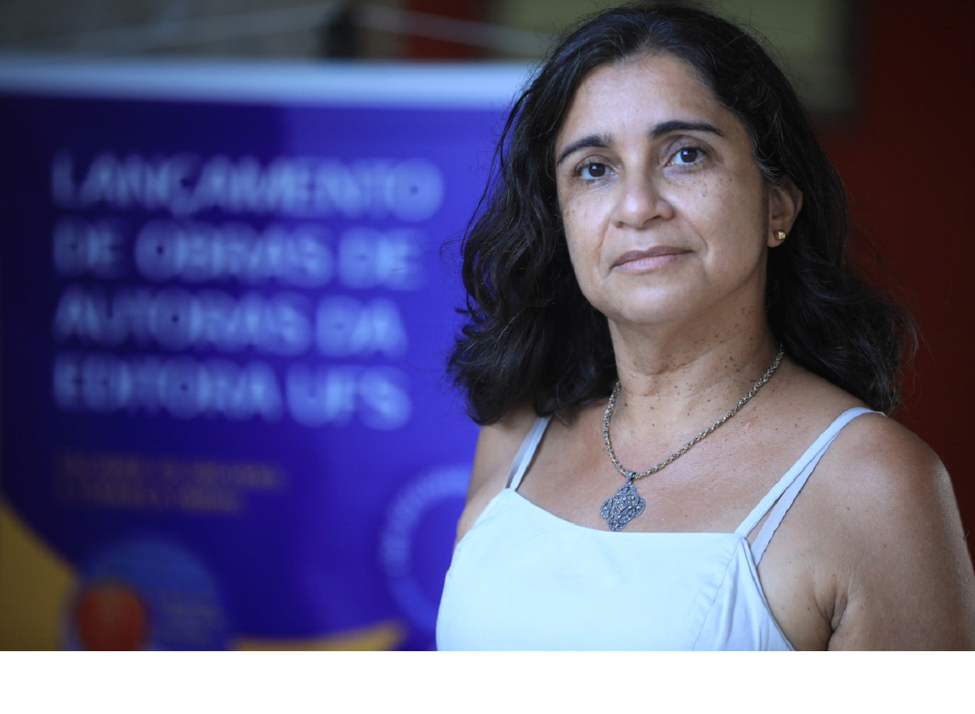 Aline Cajé Bernardo é técnica administrativa da UFS. (foto: Adilson Andrade/Ascom UFS)