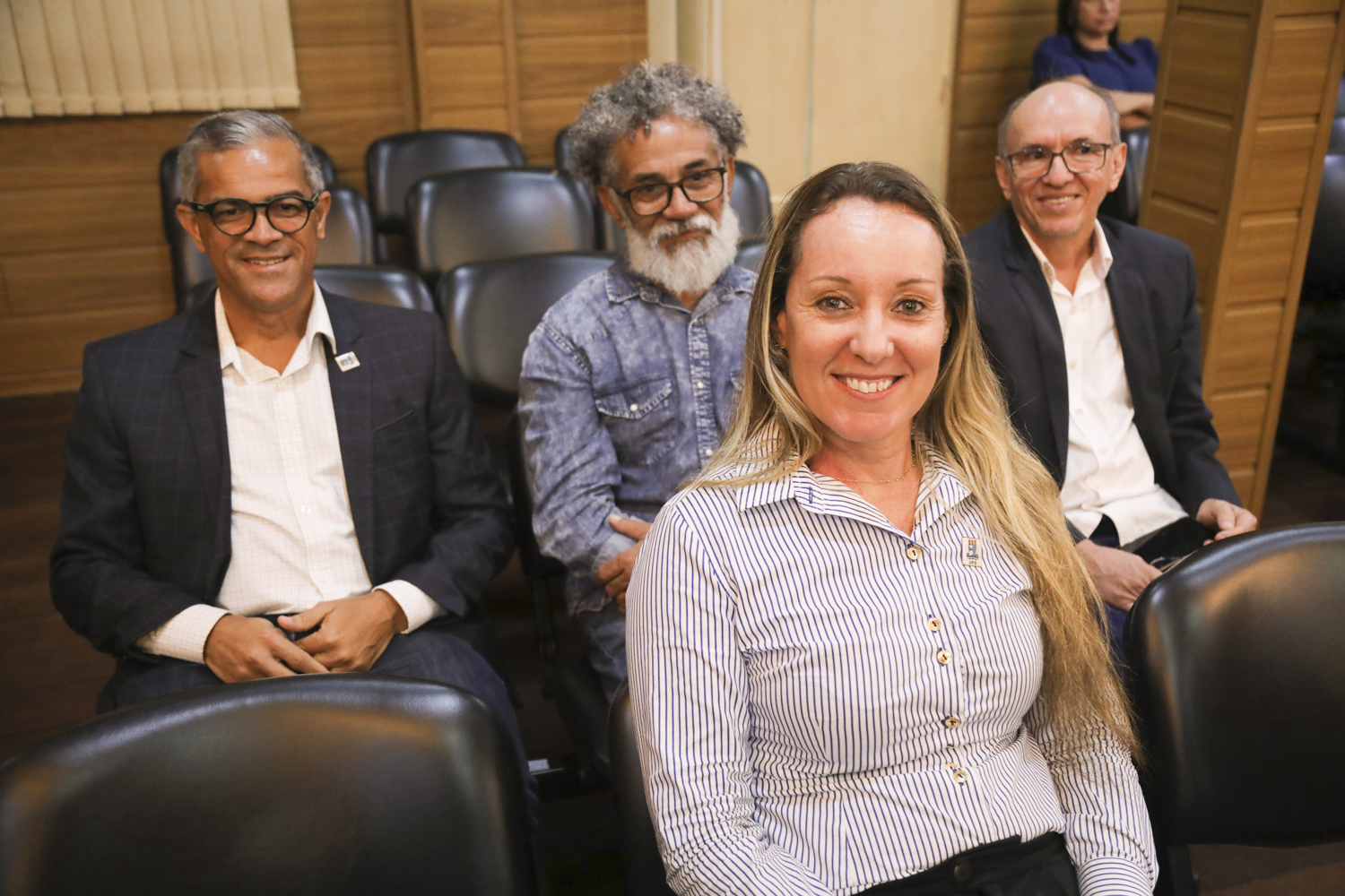 Gestores da UFS participaram da sessão.