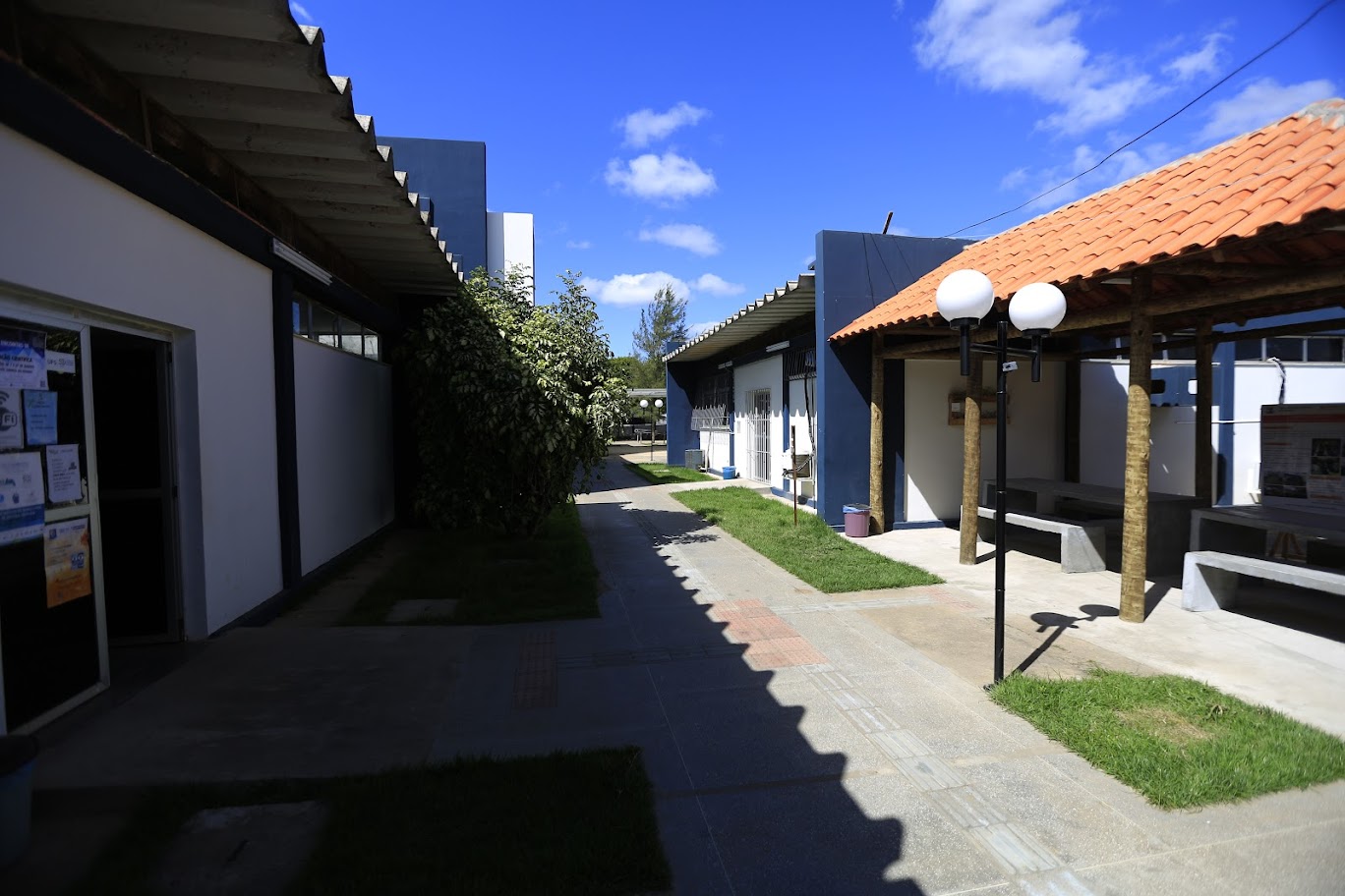 Campus do Sertão atualmente funciona em sede provisória (Foto: Adilson Andrade/AscomUFS)