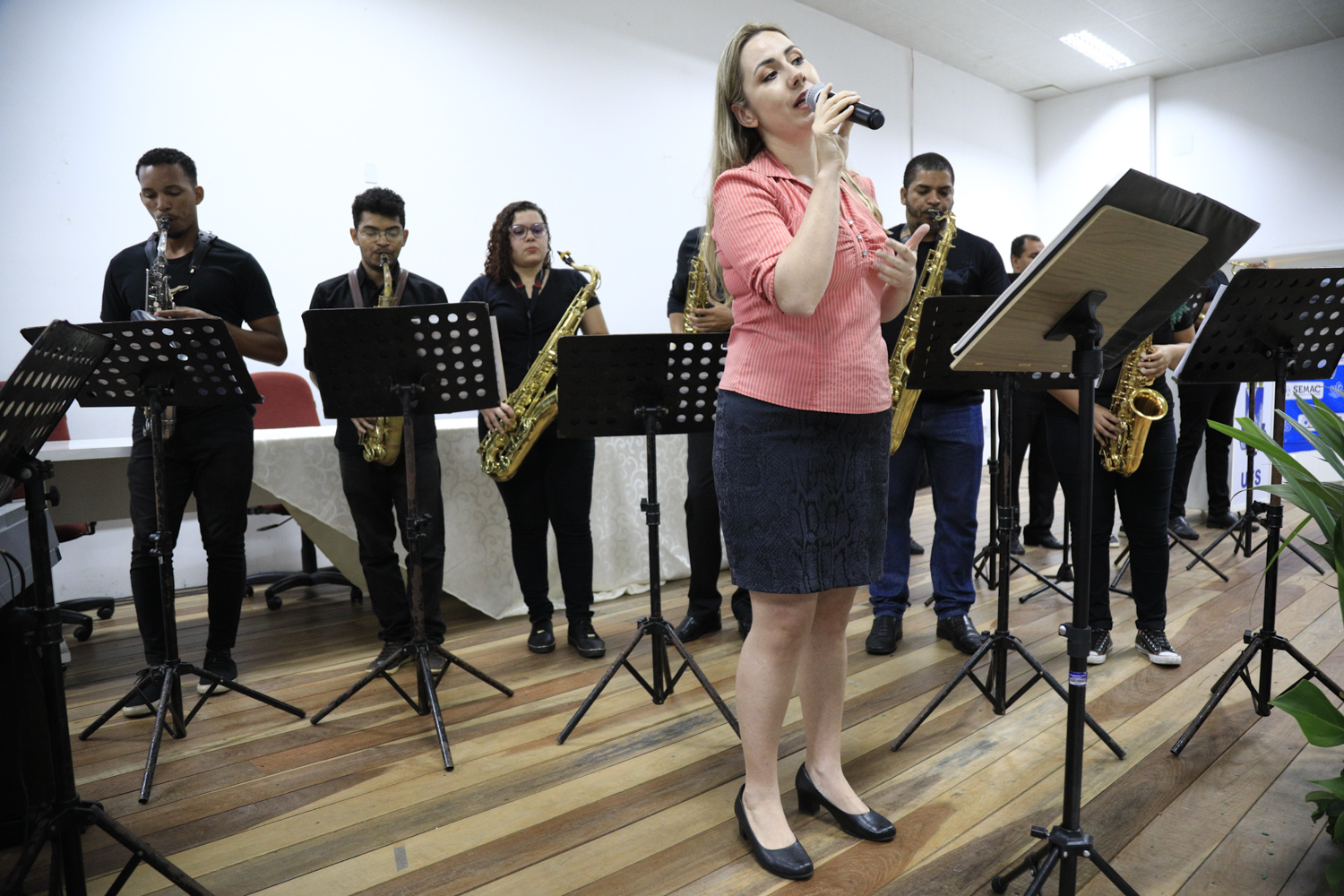 Professora Aline Soares Araújo, do Departamento de Música (Foto: Adilson Andrade/AscomUFS)
