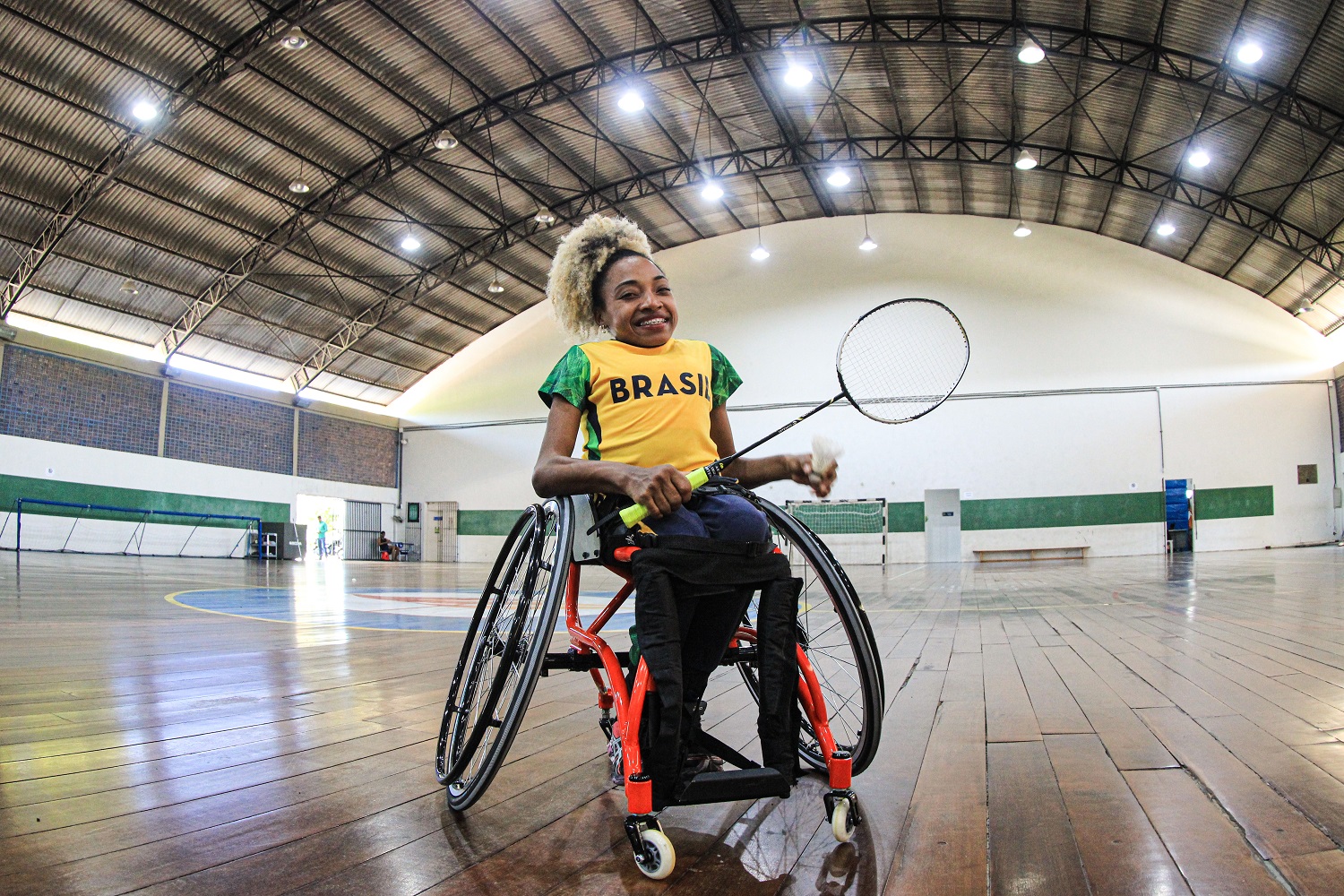 Lucivânia Santos é paratleta da UFS. (foto: Pedro Ramos/Ascom UFS)