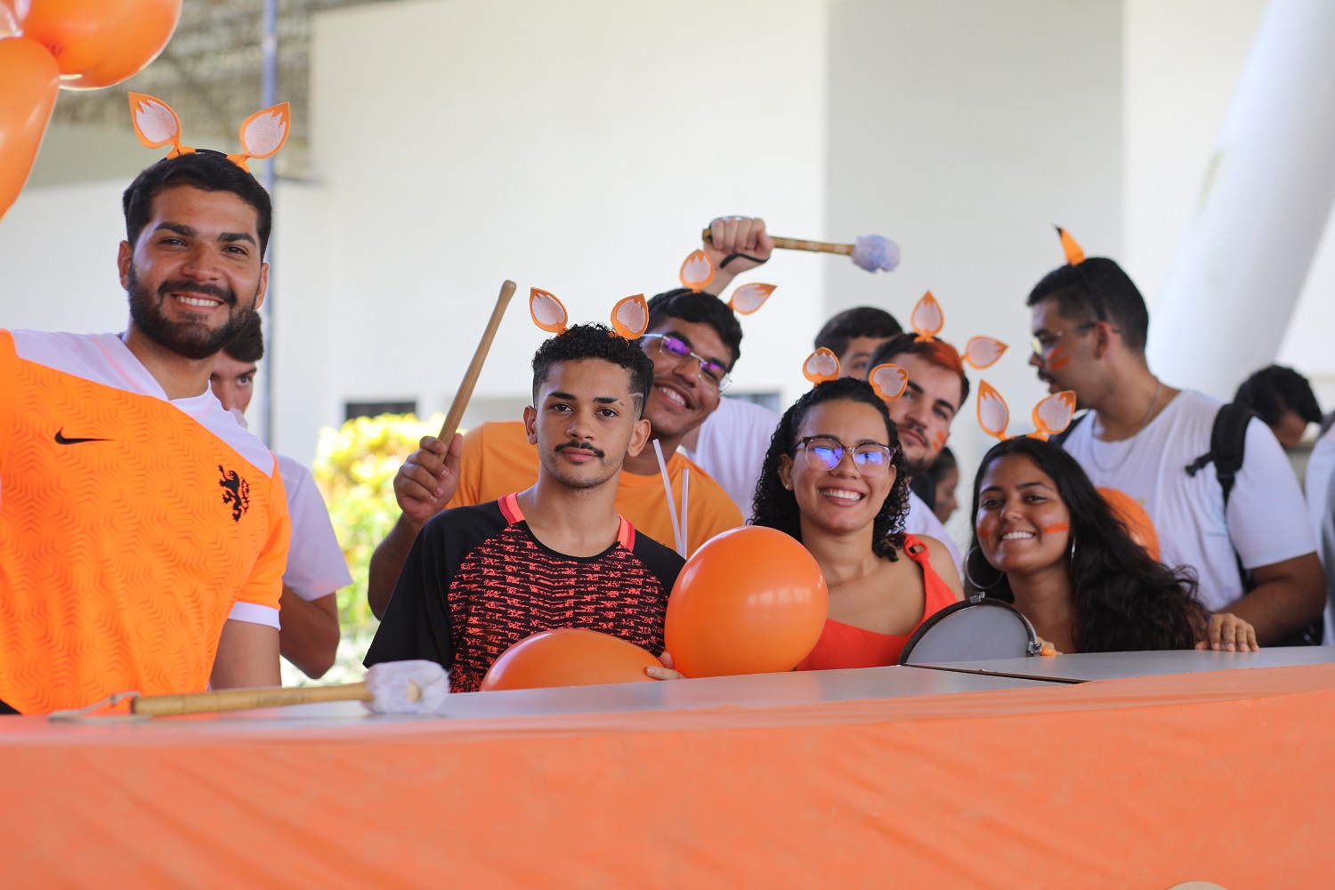 Alunos puderam compartilhar diversas experiências durante a gincana.