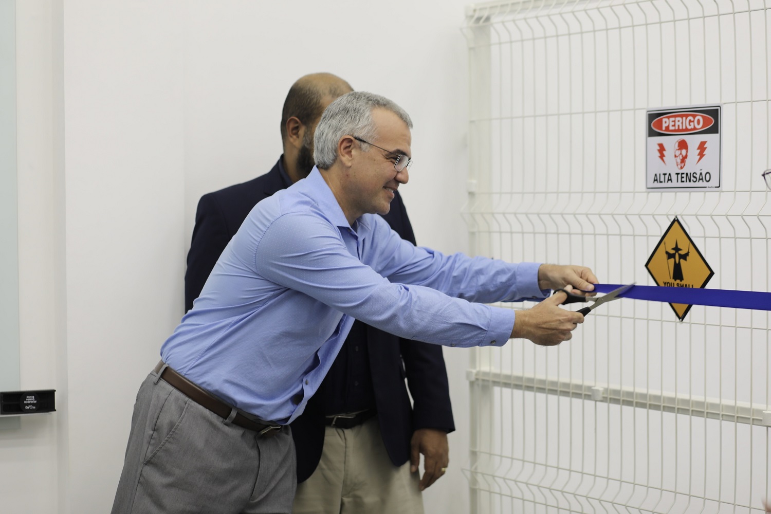 Laboratório de Alta Tensão é inaugurado na UFS. (Foto: Yan Lima/Ascom UFS)