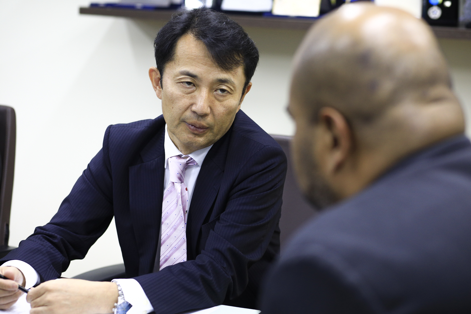 Teiji Hayashi é embaixador do Japão no Brasil. (foto: Adilson Andrade/Ascom UFS)