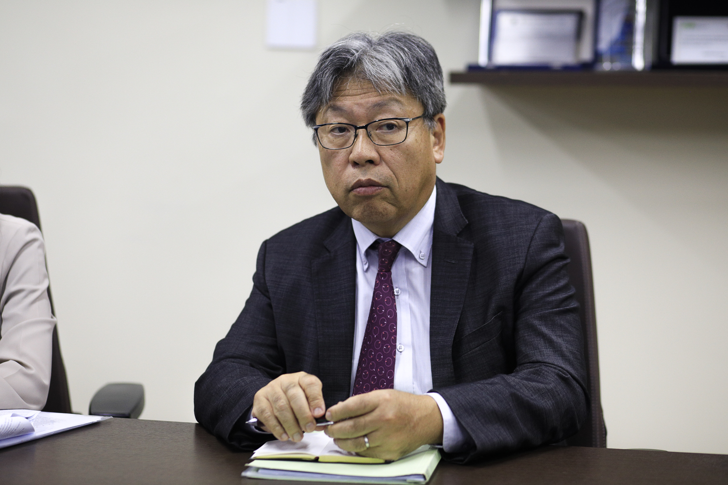 Hiroaki Sano é cônsul-geral do Japão em Recife. (foto: Adilson Andrade/Ascom UFS)