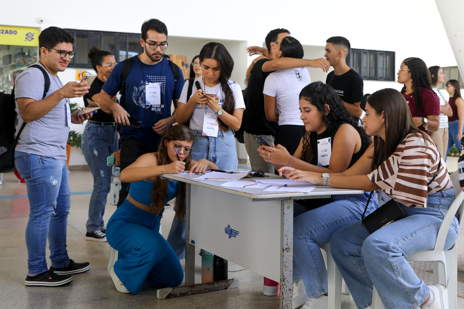 Comissões foram criadas entre os estudantes para realizar a Salag 2024. (foto: Elisa Lemos/Ascom UFS)