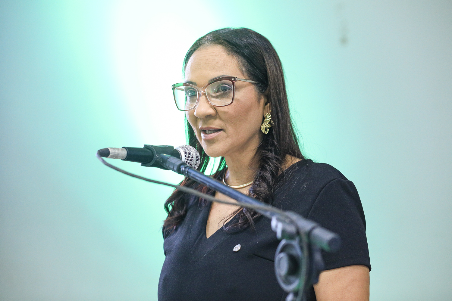 Simone Gama é a presidente em exercício do Cref 20/SE. (Foto: Adilson Andrade/Ascom UFS)