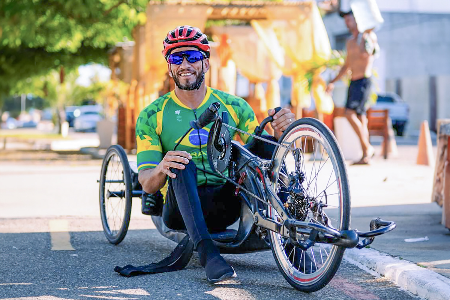 Ulisses Freitas foi convocado para o paraciclismo. (foto: Arquivo pessoal)