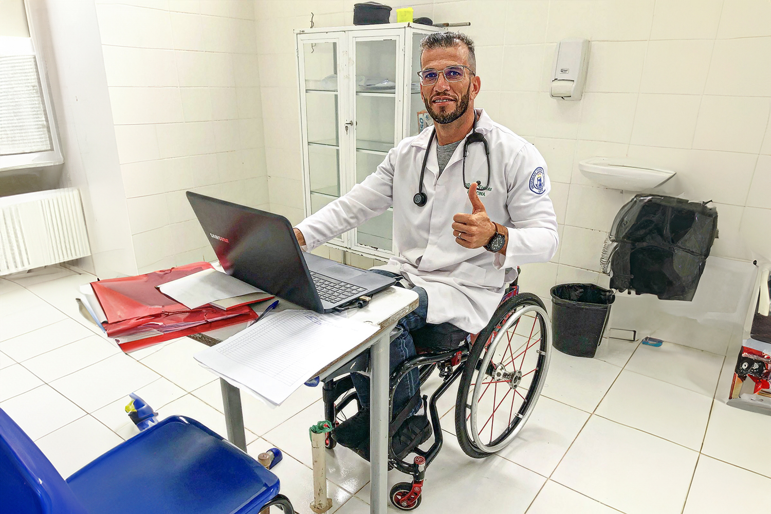 Ulisses Freitas é aluno do curso de Medicina do Campus de Lagarto da UFS. (foto: Arquivo pessoal)