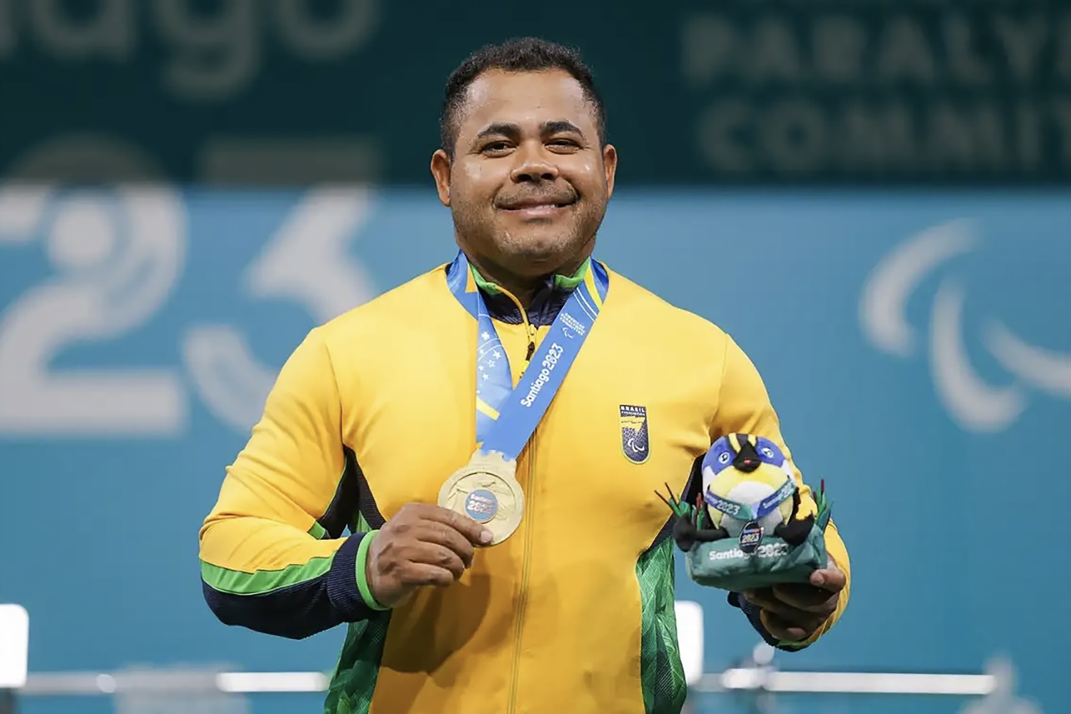 Atleta Evanio Silva foi convocado para o halterofilismo até 88kg. (foto: Arquivo pessoal)