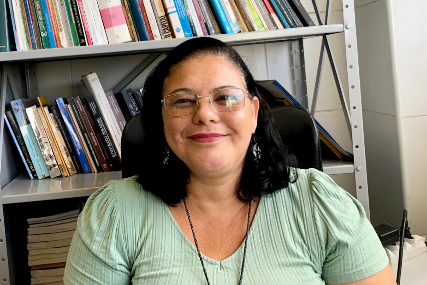 Edilsa Bastos é doutoranda pelo Programa de Pós-Graduação em Educação da UFS. (foto: arquivo pessoal)