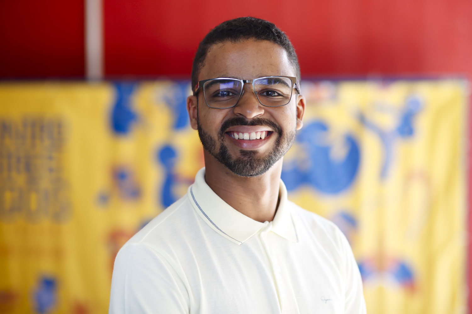 David Santos é estudante de Biblioteconomia e Documentação. (Foto: Adilson Andrade / Ascom UFS)