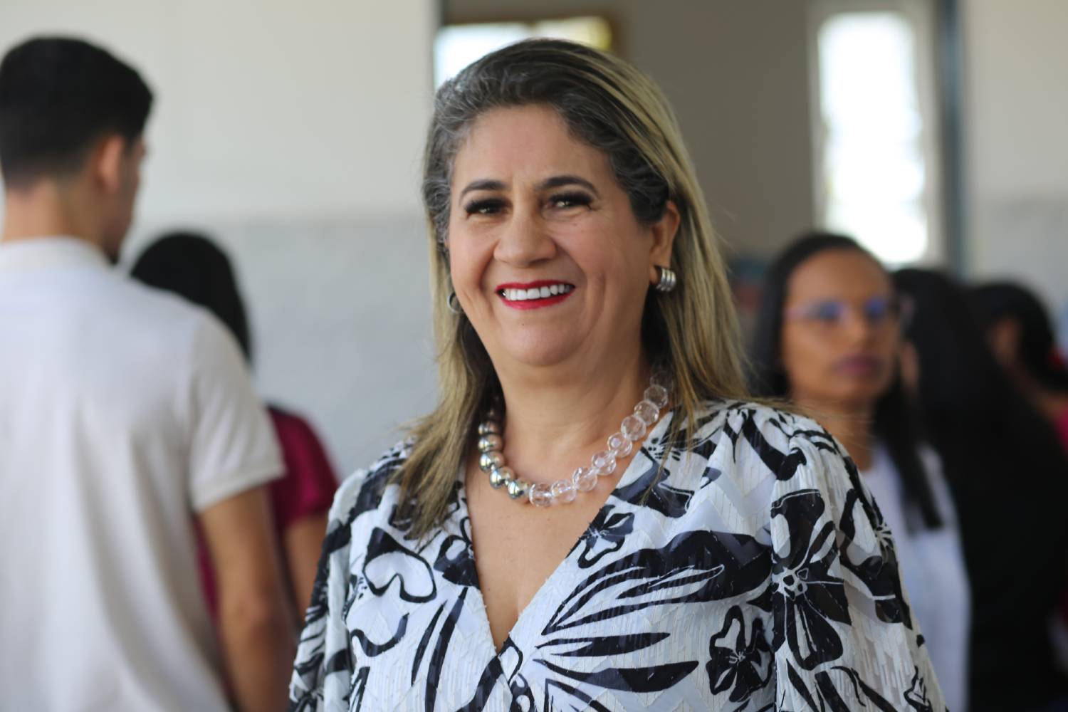 Ana Luzia Santana é presidente do Fórum Estadual de Coordenadores de Polos UAB/Sergipe. (Foto: Schirlene Reis/Ascom UFS)