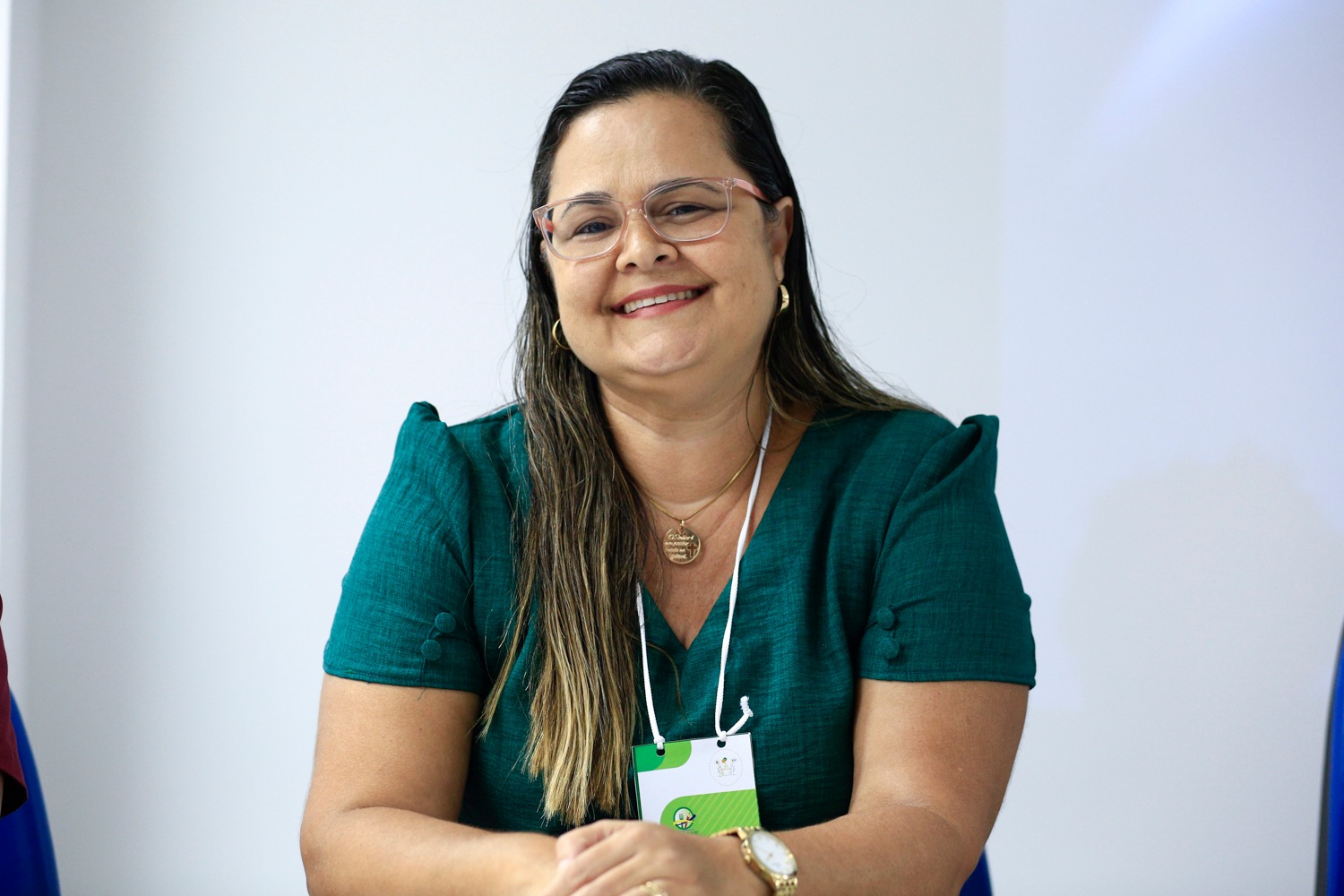 Mychelyne Guerreiro, representante do Sindinutrise, foi uma das palestrantes do evento e abordou a importância da cooperação entre entidades e profissionais para melhorar o Programa de Alimentação Escolar em Sergipe