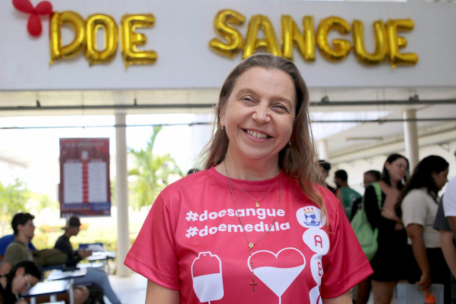 A professora Dulce Marta Schimieguel é coordenadora do evento. (Foto: Schirlene Reis/Ascom UFS)