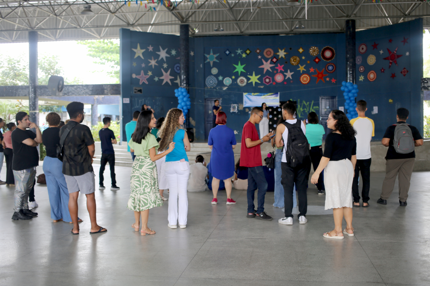 "Setembro Surdo" aconteceu no Centro de Vivência do Campus de São Cristóvão. (foto: Schirlene Reis/Ascom UFS)