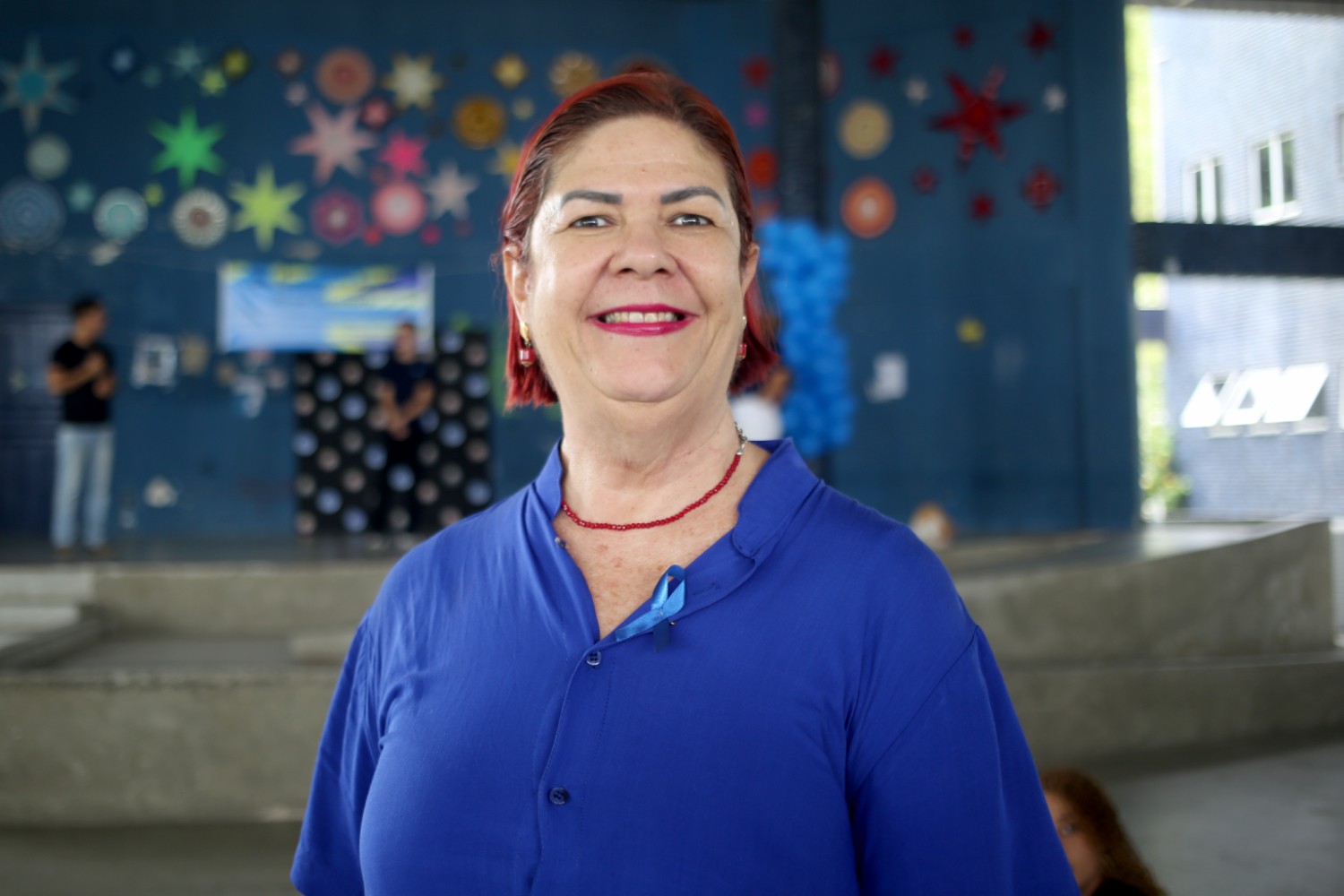 Alzenira Aquino é professora do Departamento de Letras Libras da UFS. (foto: Schirlene Reis/Ascom UFS)