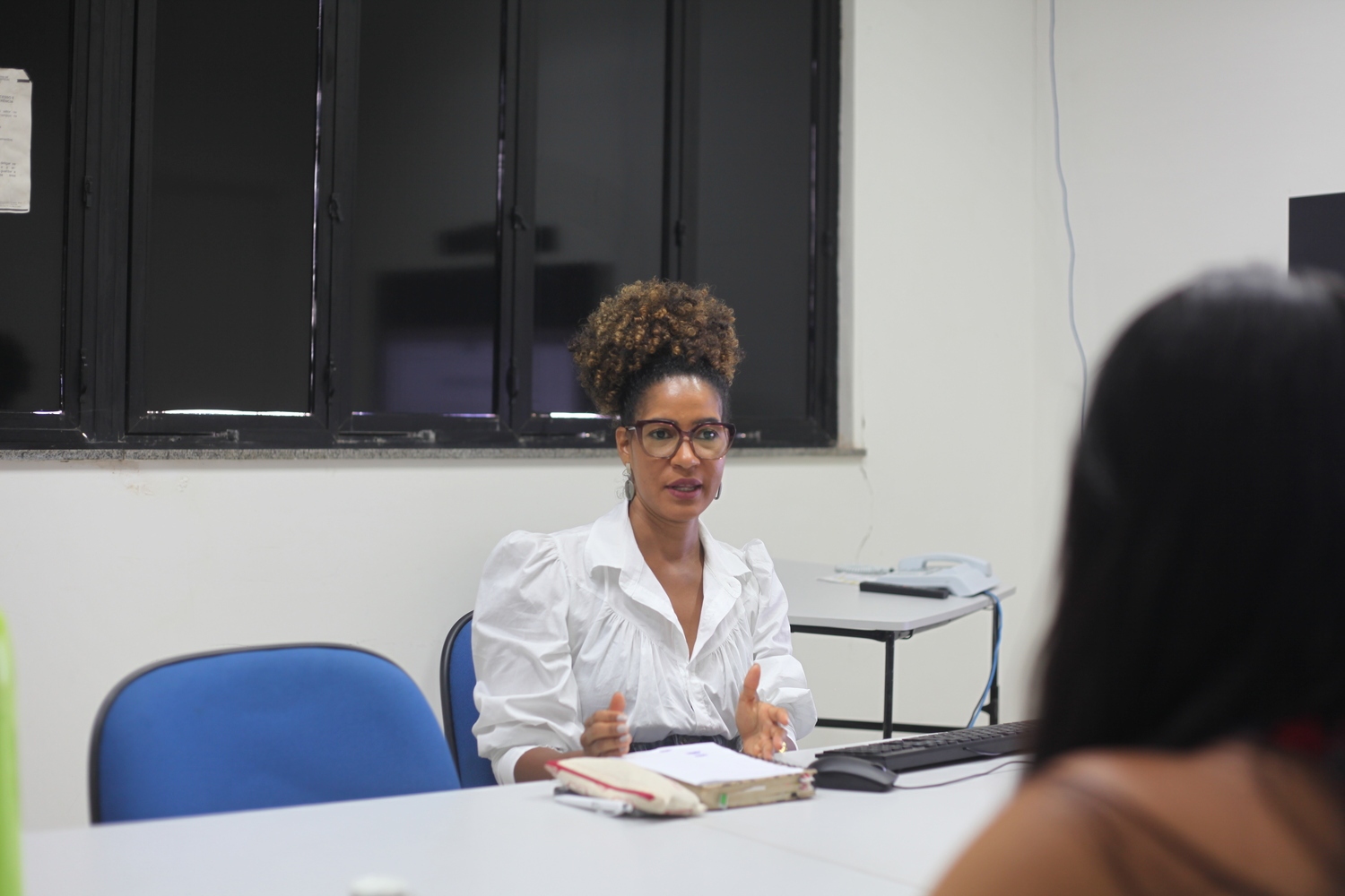 Chefe da Bilag, Bárbara Barcellos. Foto: Clayton Fontes /Campus Lagarto