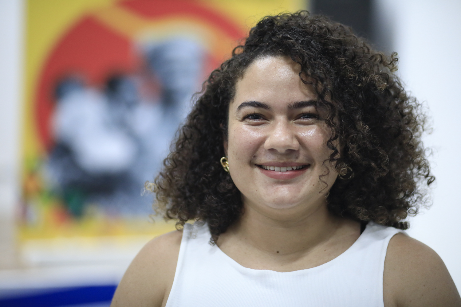 Leandra Lima é mestranda pelo Programa de Pós-Graduação em História da UFS. (foto: Adilson Andrade/Ascom UFS)