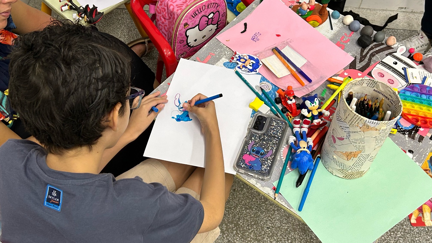 A sala de acolhimento fica localizada na Didática 7 do Campus São Cristóvão. (Foto: Jéssica Vieira/ ASCOM UFS)