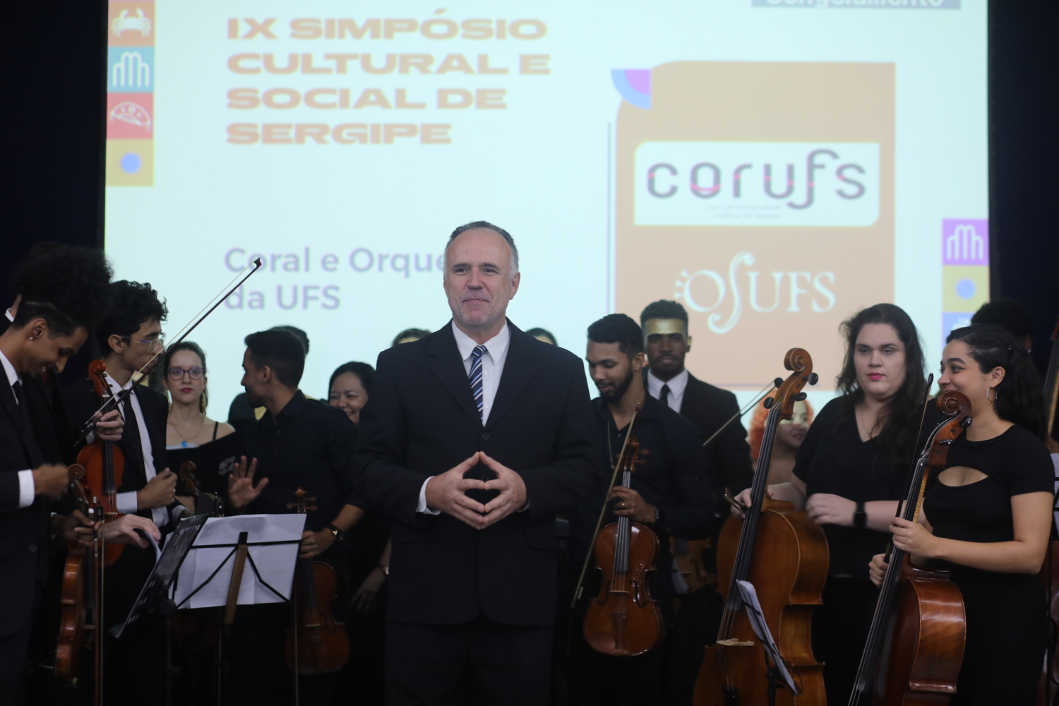 CORUFS e OSUFS foram premiados no IX Simpósio Cultural e Social de Sergipe. (Foto: Schirlene Reis/Ascom UFS)