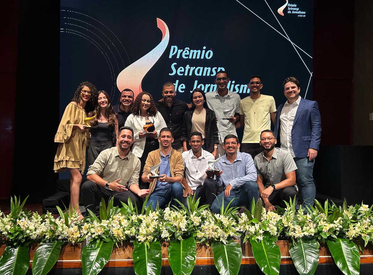 Profissionais e estudantes da Rádio e TV UFS são premiados. (Foto: Divulgação/Rádio UFS)