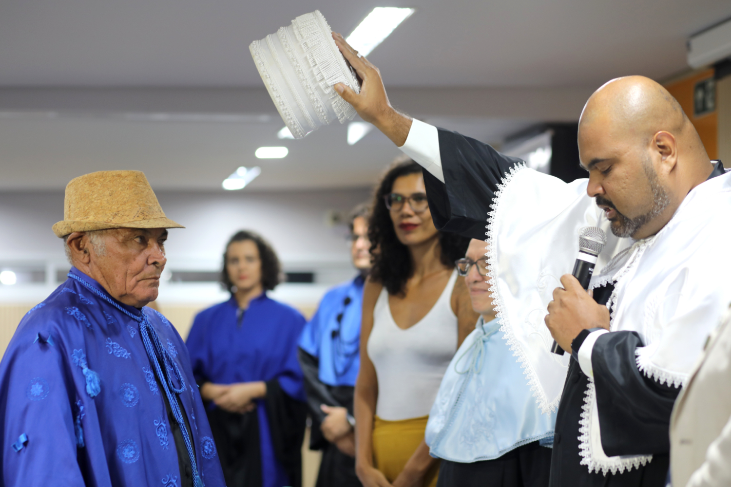 Ainda criança, Cícero Alves dos Santos ganhou o apelido de Véio. (foto: Schirlene Reis/Ascom UFS)