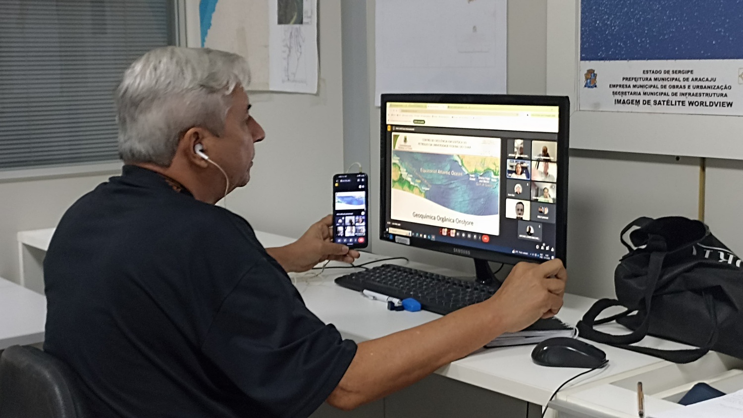 Antônio Jorge Garcia já foi coordenador do Laboratório de PROGEOLOGIA e agora atua na empresa Elysian Petroleum. (Foto: Arquivo Pessoal)