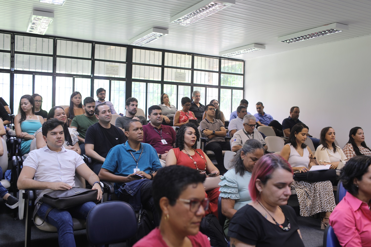 Aula inaugural do Mestrado Interinstitucional em Administração reúne técnicos do IFAL (Foto: Janaína Cavalcante/Ascom UFS)