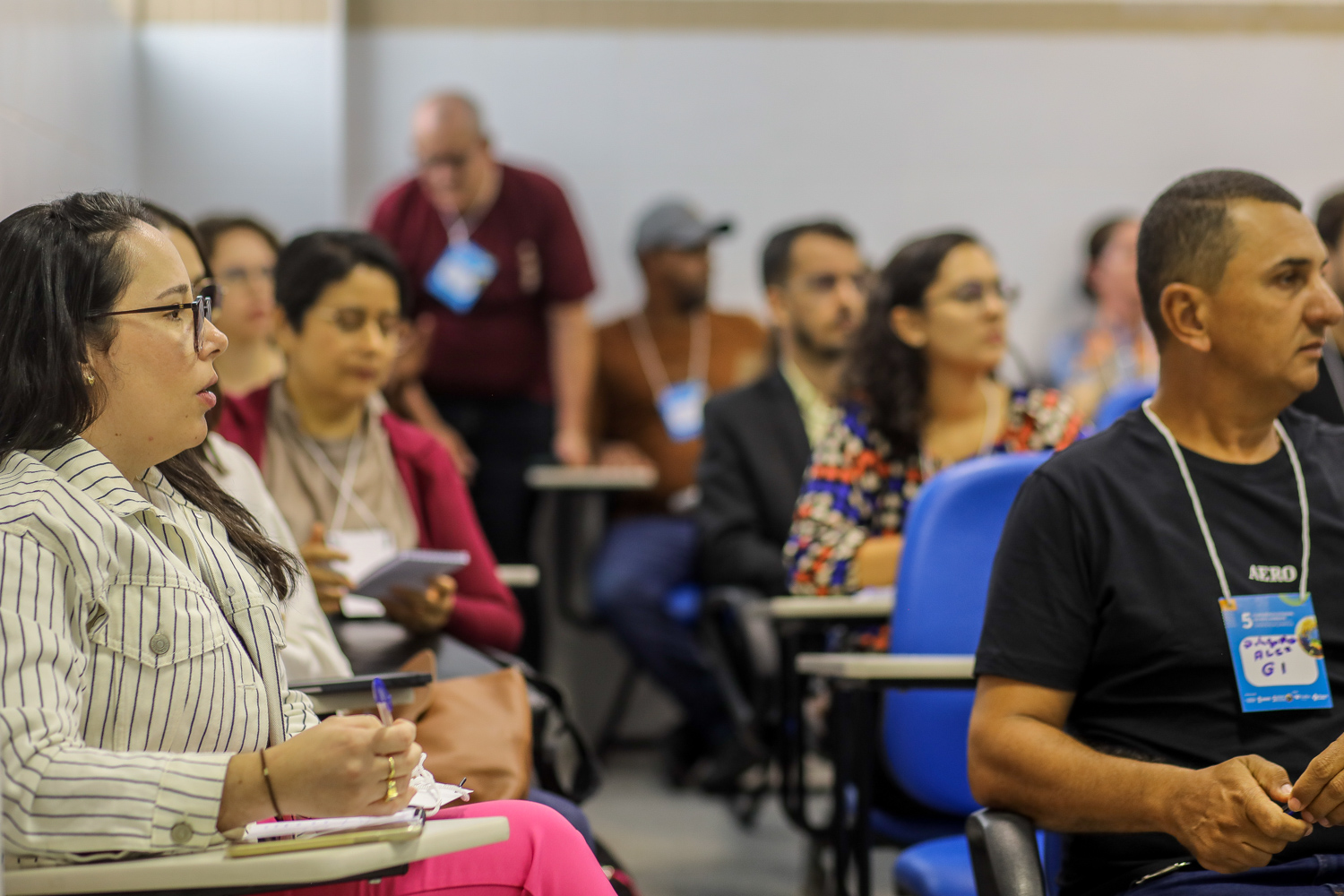 Conferência contou com representantes de diversas instituições ligadas ao município, ao estado e à sociedade civil (Foto: Elisa Lemos/Ascom UFS)