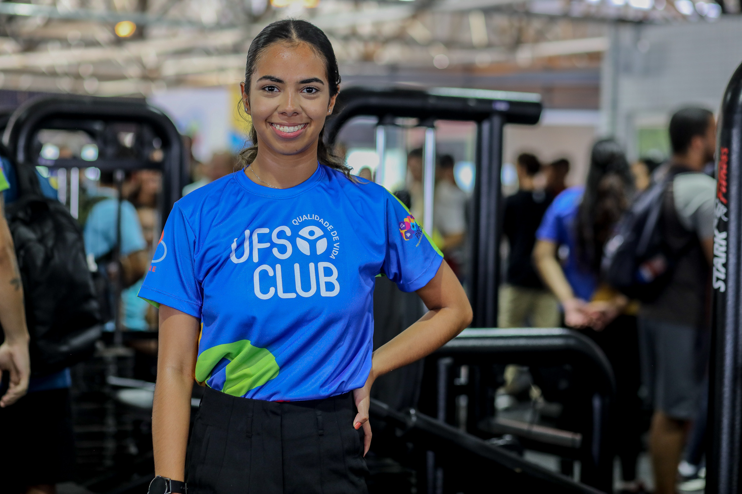 Estudante Brenda Matos destaca importância da oportunidade de estágio (Foto: Elisa Lemos/Ascom UFS)