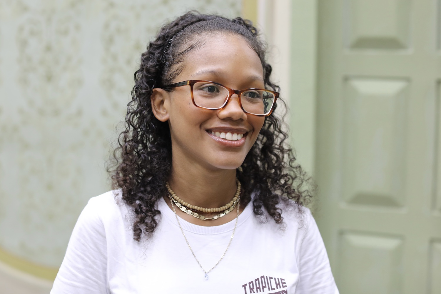 Estudante de Arquitetura e Urbanismo da UFS e membro do Trapiche Lizandra Messias. (Foto: Yan Lima/Ascom UFS)