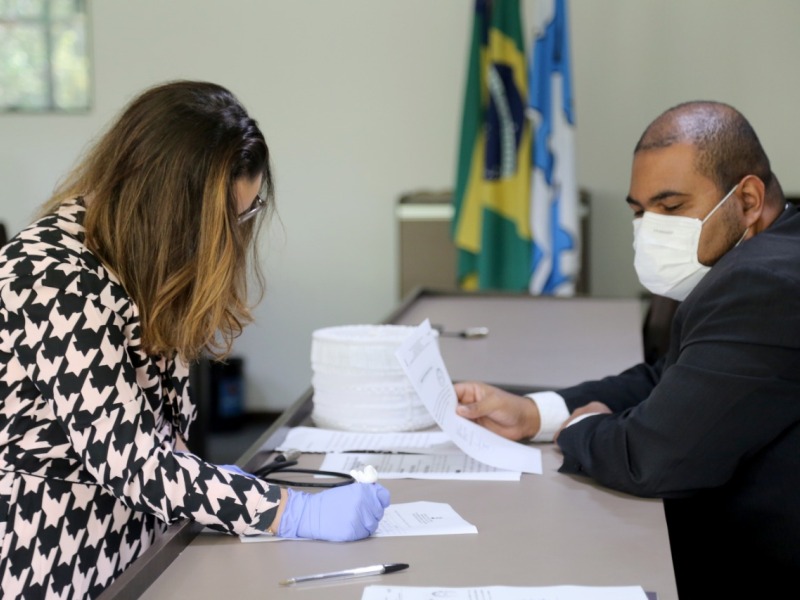 Colação de grau da 97ª turma de medicina. Foto: Schirlene Reis/UFS