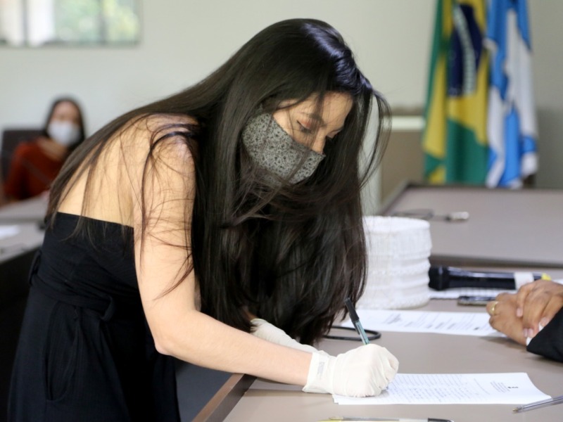 Colação de grau da 97ª turma de medicina. Foto: Schirlene Reis/UFS